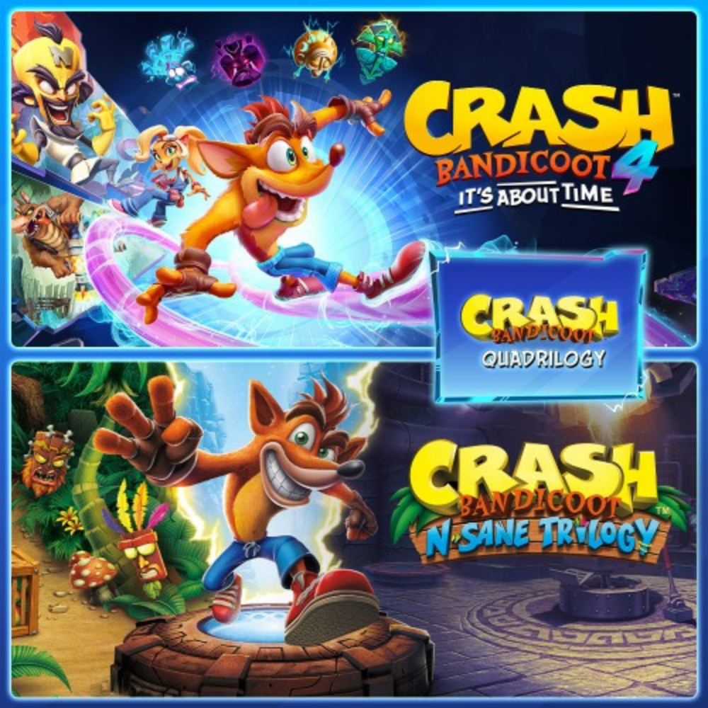 Crash Bandicoot Quadrilogy Bundle Juegos Playstation4