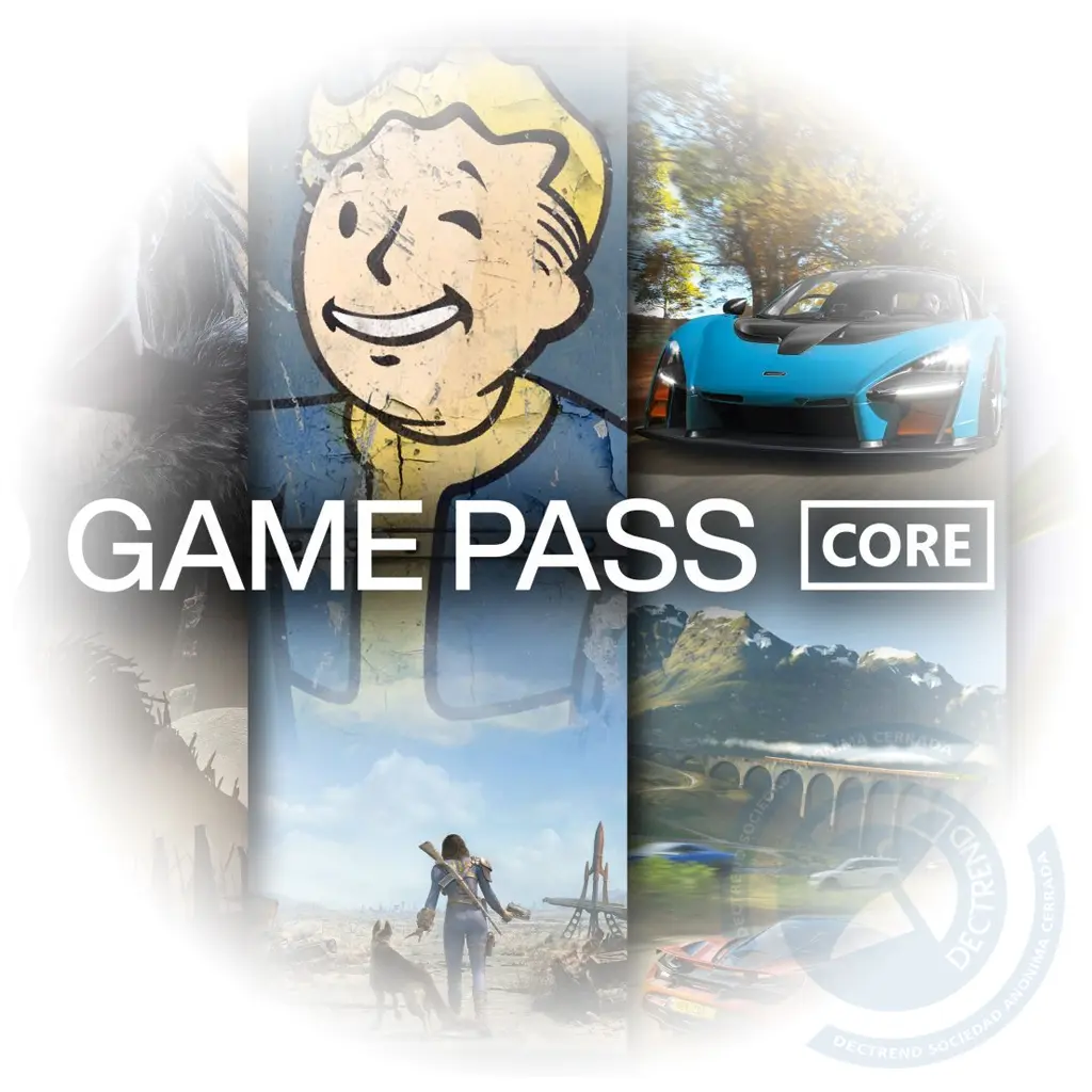 Suscripción Xbox Gamepass CORE - 3 Meses